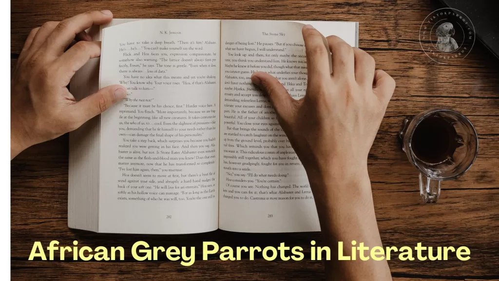 African Grey Parrots in Literature