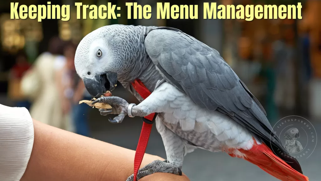 Keeping Track The Menu Management